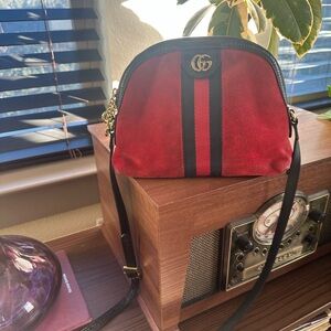 Gucci Clutch with Rich Teal Interior